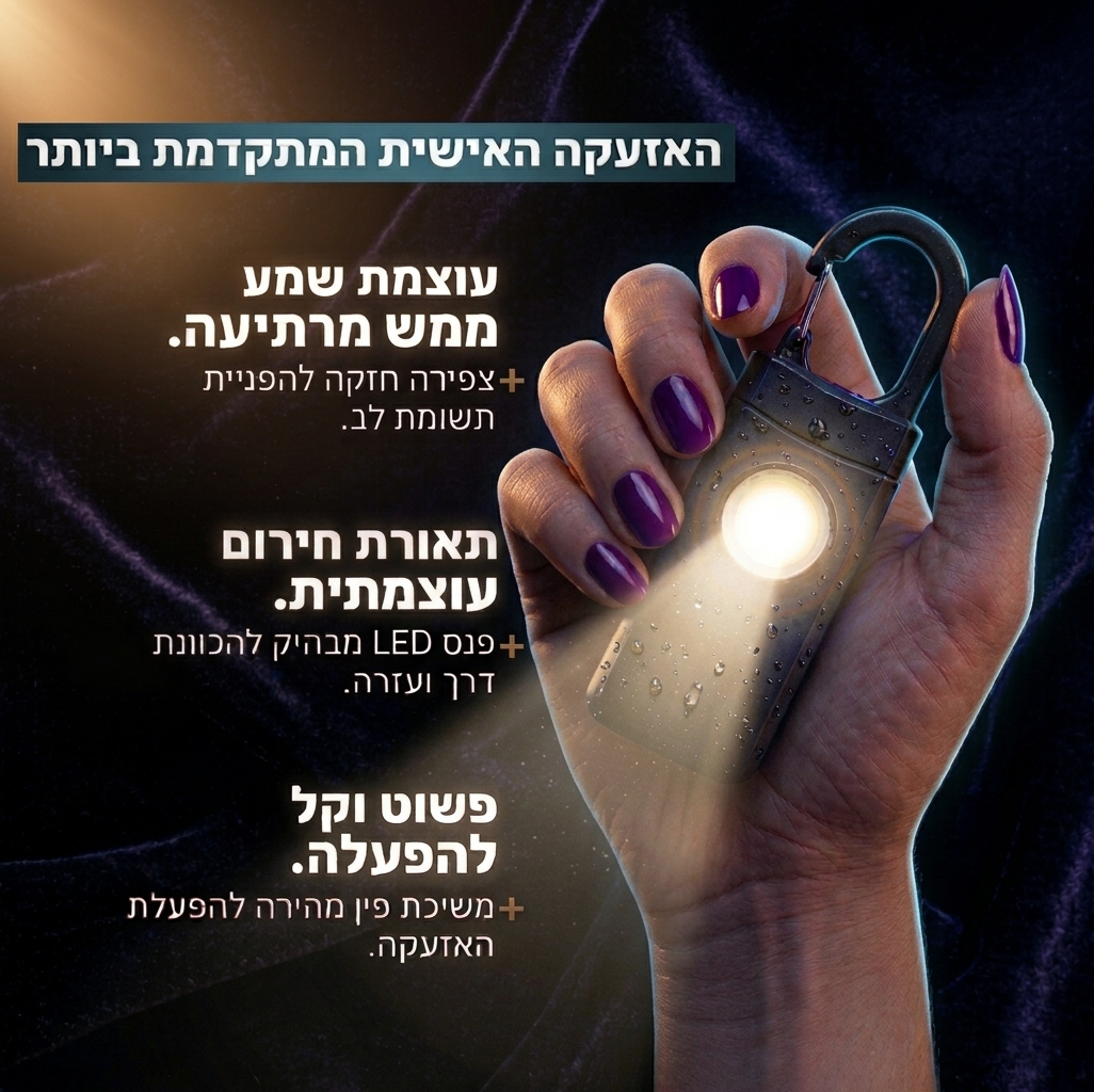 ™PanicSafe - אזעקת חירום ניידת