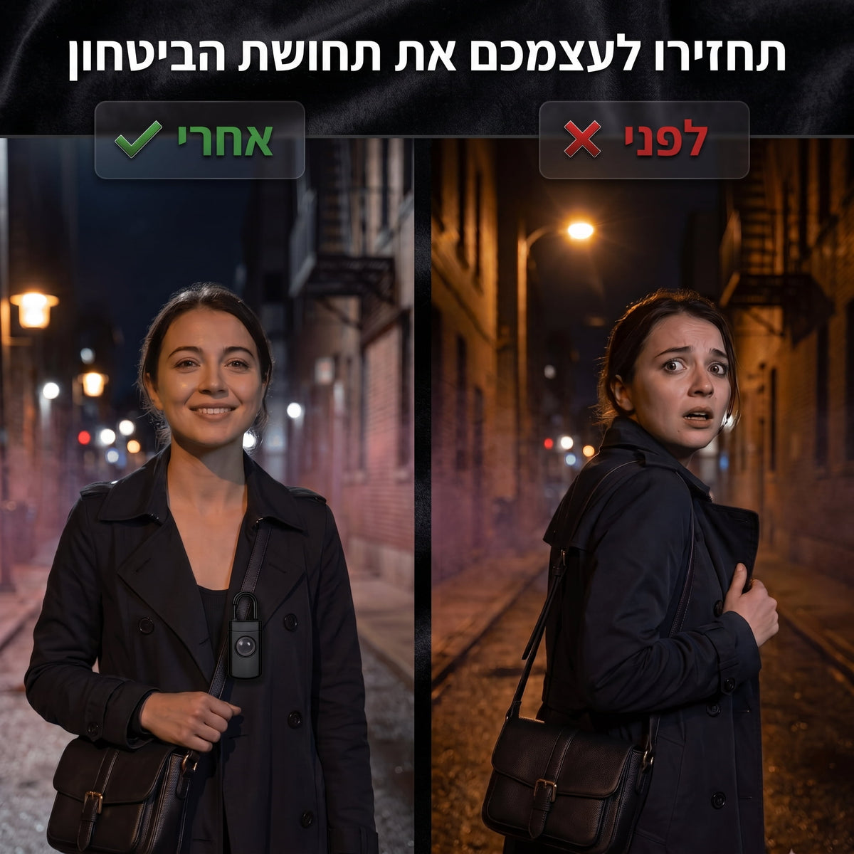 ™PanicSafe - אזעקת חירום ניידת